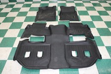 15-20 Gm Suv Lwb Max Liner Black Rubber Front Rear Floor Mats Liner Set 4x Wty