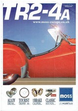 TRIUMPH TR2 TR3 TR3A TR4 TR4A (1953-67) COMPREHENSIVE PARTS CATALOGUE
