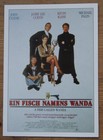 Filmplakatkarte / moviepostercard   Ein Fisch Namens Wanda  J.Cleese, J.L.Curtis