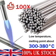 100xAluminum Welding Rods Low Temp Flux-Cored Repair Alloy Fix Easy Brazing Wire