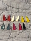 Vintage Mighty Morphin Power Rangers Zord Mini Figure Crystal Lot of 11