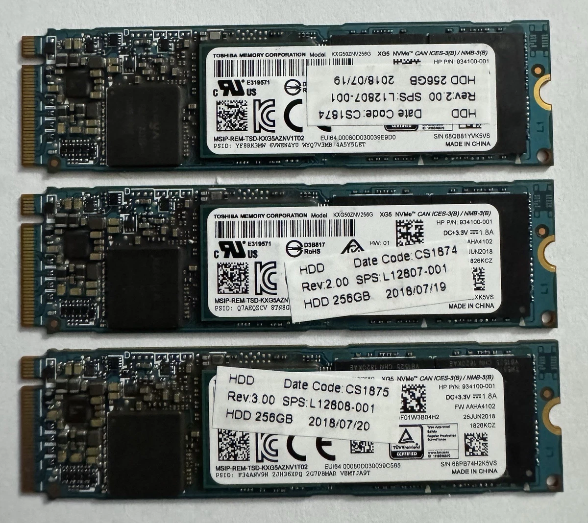 Toshiba M.2 Interface 256 GB Solid State Drives for sale | eBay