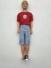Vintage 1994 Pizza Hut Party Kevin Barbie Doll Mattel #12944 Incomplete 