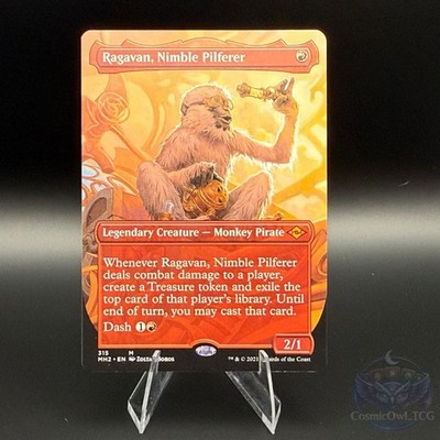 Ragavan, Nimble Pilferer - (Borderless) Modern Horizons 2 Regular - MTG NM
