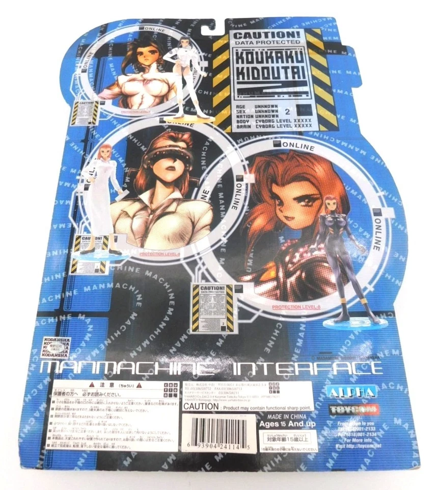 Figura de interfaz Ghost in the Shell 2 ManMachine en embalaje Koukaku Kiddutai Foto 4 de 4
