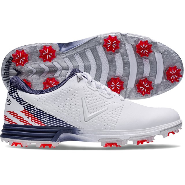 callaway coronado golf shoes red white and blue