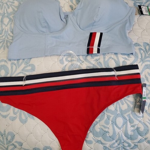 Tommy Hilfiger Underwear Blue/ Red Set Sz Large - Picture 2 of 4