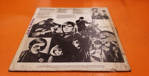 ⭐️⭐️⭐️⭐️⭐️ The Wild Angels Soundtrack Vinyl Record LP - Imagen 2 de 4