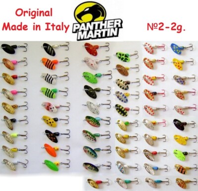 Panther Martin 2g. Angeln,Spinner,Blinker, Köder,Forelle,Hechte,Barsch,Trout
