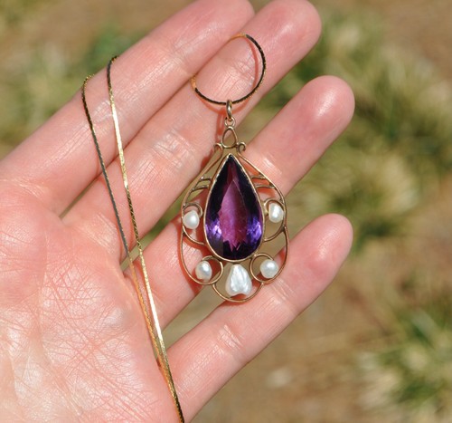 VINTAGE 10K \u0026 14K SOLID GOLD NECKLACE 