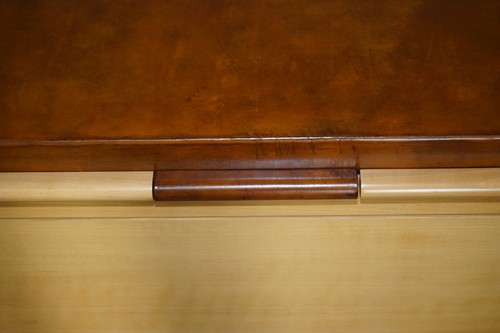 1 OF 1 HERMES PARIS JOHN LOBB EXTRA LARGE SHOE TRUNK HAND DYED LEATHER PANELS - Picture 5 of 24