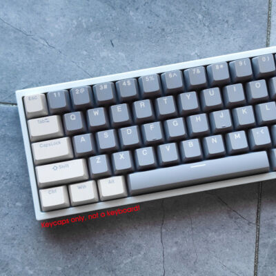Dual Color PBT Keycaps Set Double Shot OEM For 61/87/104 MX