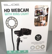 Webcam LED Light Combo Stands - 1080P 30FPS