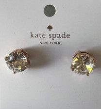 KATE SPADE NEW YORK EARRINGS -CLEAR