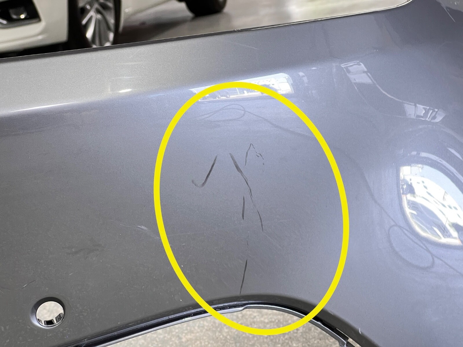 2019 2020 2021 ASTON MARTIN VANTAGE REAR BUMPER OEM USED KY63-17K835-B 19 20 21