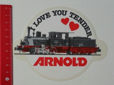 Aufkleber/Sticker: Arnold - I Love You Tender (210217144)