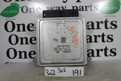 391032EMB6 Hyundai Elantra 2014-2015 Engine Control Module 191 3O2 B2