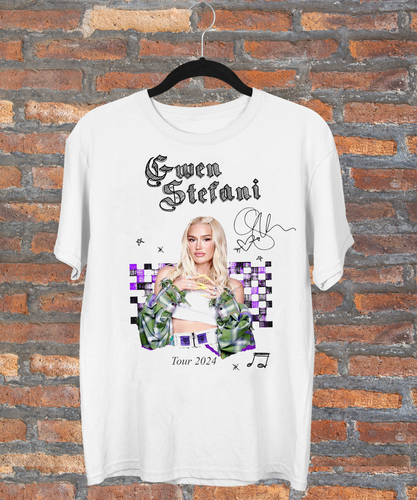 Neu beliebtes T-Shirt Gwen Stefani Tour 2024 Geschenk für Fan S bis 5XL - Bild 1 von 3