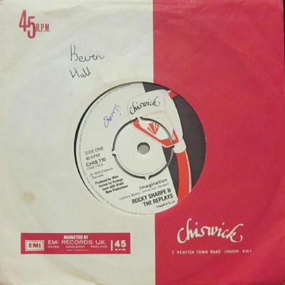 Rocky Sharpe & The Replays(7'' Vinyl P/S)Imagination-CHIS 110-65-VG/Ex