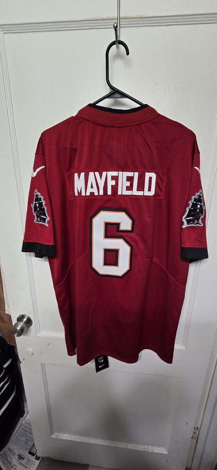 New Men's Size Large Medium Baker Mayfield Tampa Bay Buccaneers Jersey