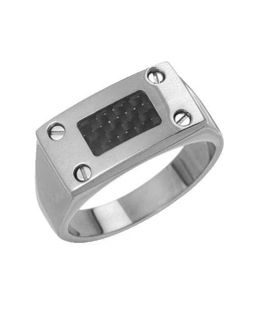 Мужские коктейльные кольца из смолы