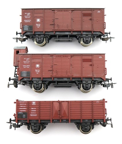 PIKO 5/0713 H0 Güterzug KPEV mit Dampflok G 8.1 OVP TOP - Bild 4 von 11