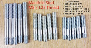 Dorman HELP! M8-1.25 Thread Exhaust Manifold Stud Kit 03109 | O'Reilly Auto Parts - Foto 2