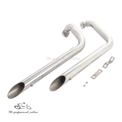Slip for Yamaha V Star 950 2014-2024 XVS950 Exhaust Header Link Pipe Full System