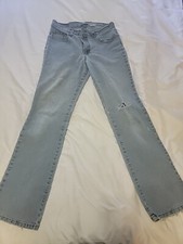 Vintage Jordache Bootcut Size 9/10 Jeans Stretch Lightwash Wash Distressed