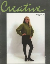Creative Magazine #8 Creative Yarns International Knitting Patterns - 11 Designs