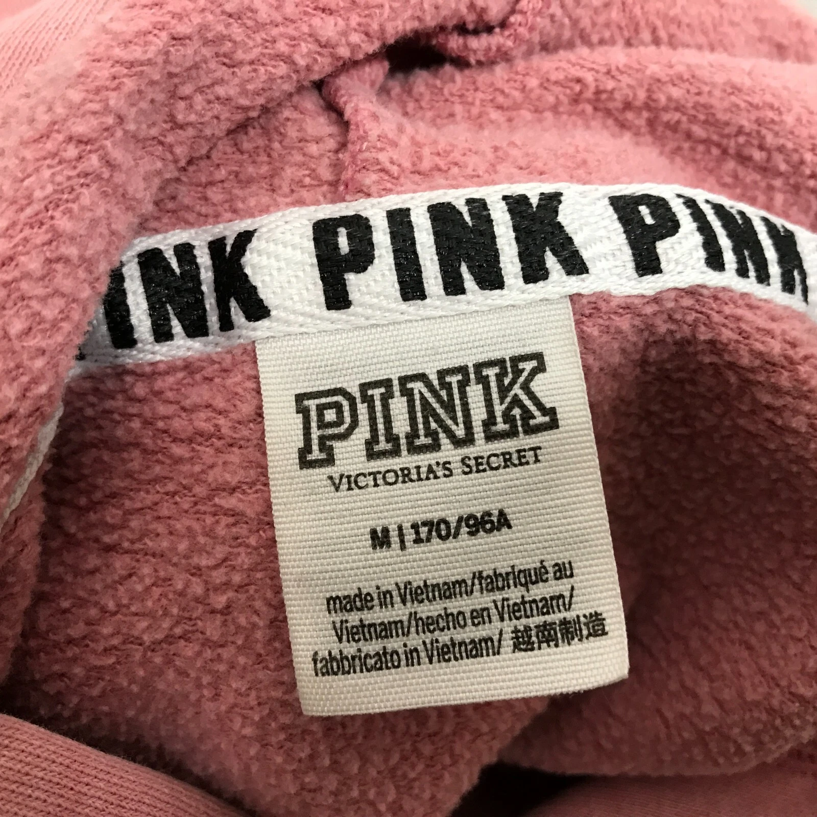 victoria-secret-vs full zip pockets jacket