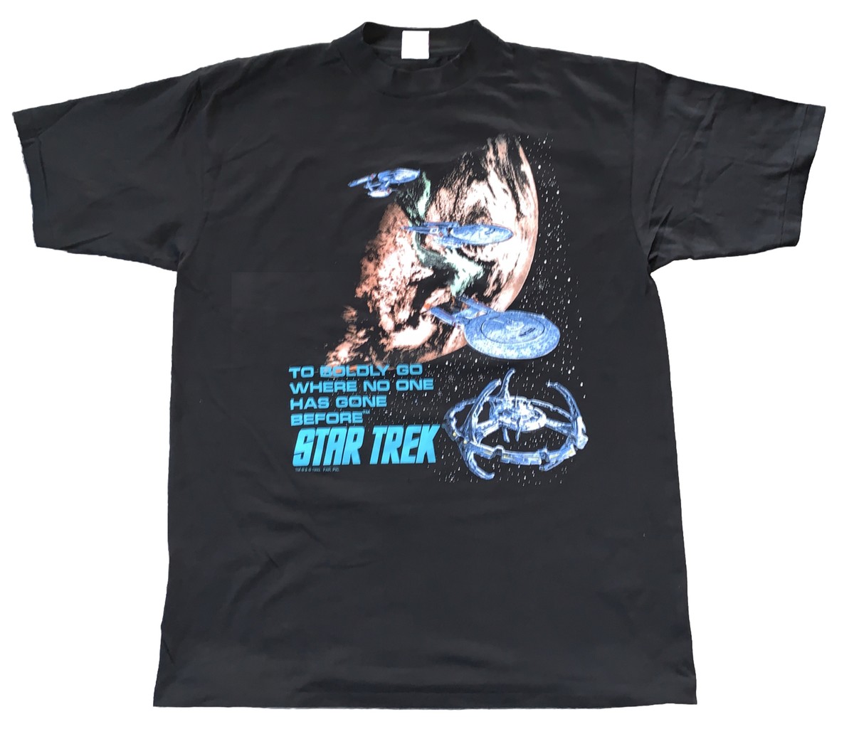 VTG 1993 Star Trek Single Stitch T Shirt Men