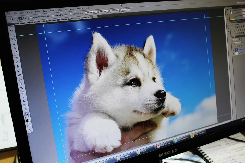 Canvas Print Personalised Wall Art 20x30" A1 Your Pictures Photo Framed on 18mm - Image 3 of 4