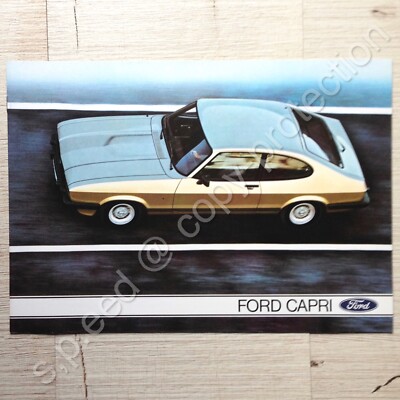Gesamtprospekt Ford Capri III   Capri II'78 Rarität   01/1979   TOP-Zustand! 