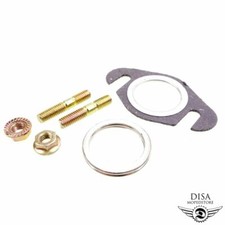 Auspuffdichtung + Stehbolzen Kr&uuml;mmer Dichtung f&uuml;r 50ccm Roller Yamaha Piaggio