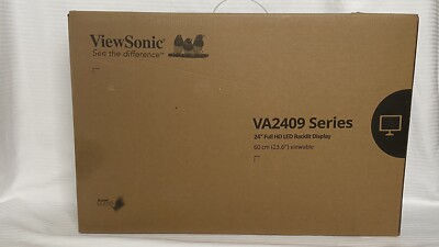 viewsonic va2409 full hd led monitor Brand New in a box