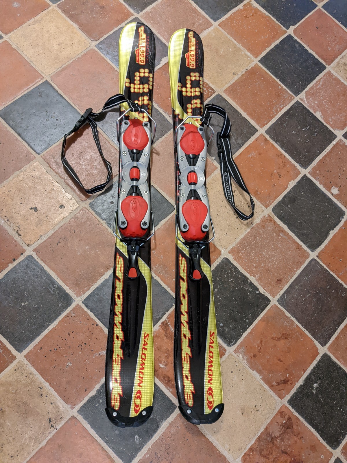 salomon snowblades mini sci 99 cm con borsa spedizione gratuita