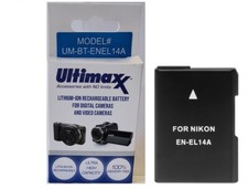 Hi Capacity Lithium Ion Battery for Nikon D5100 D5200 D5300