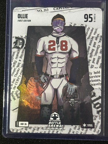 2024 Bo Jackson Battle Arena 1st Edition Ollie Matt Olson SP Headlines Foil