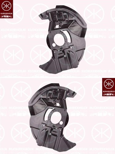 Ankerblech Spritzblech Hitzeschutzblech Satz vorne BMW E46 Cabrio 330Ci Bj.00-07 - 第 1/1 張圖片