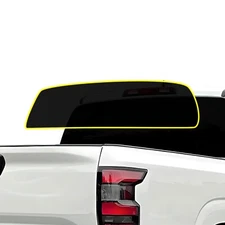 Precut Rear Windshield Nano Ceramic Window Tint Fit Nissan Frontier 2023-2024