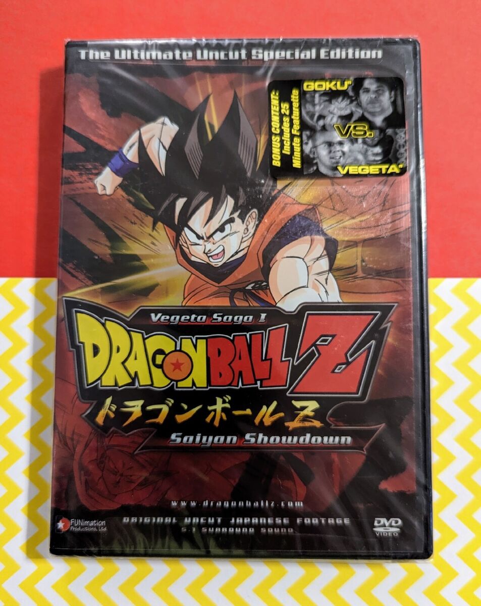 Dragon Ball Z Vegeta Saga 1 Vol 1 Saiyan Showdown New Anime DVD