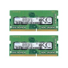 Samsung 16GB 2X 8GB  DDR4 2400MHz PC4-19200 SODIMM Memory Ram M471A1K43BB1-CRC