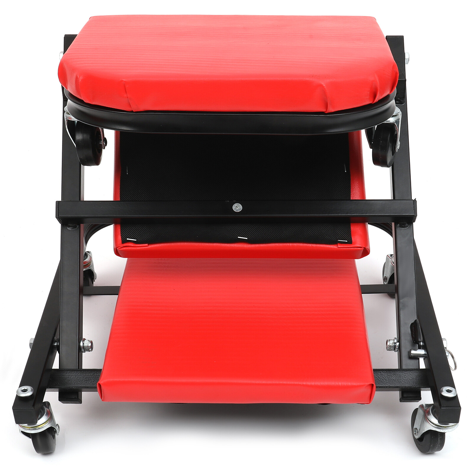 36'' 2 in 1 ZCreeper Seat Rolling Mechanics Chair Garage Stools Shop