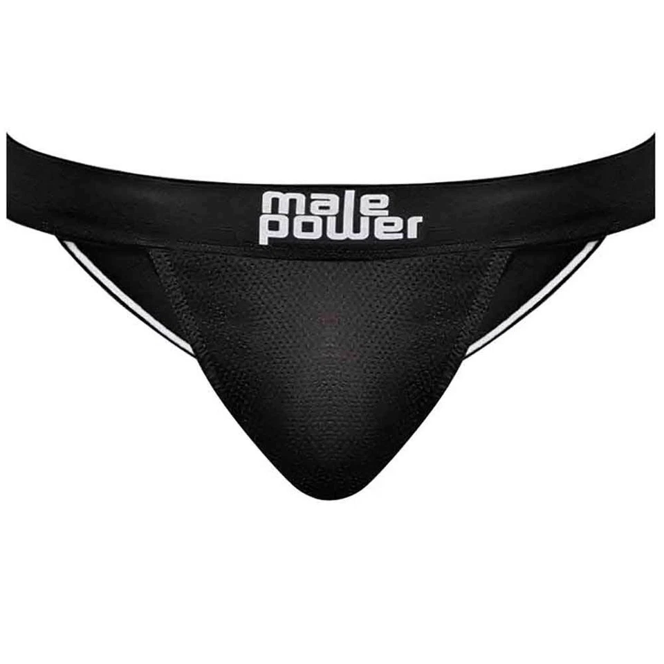 Male Power Black Nite Thong 416-255 Black - Image 4 of 4