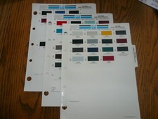 1994 Imported Car Ppg Color Chip Paint Sample - Saab Subaru Suzuki