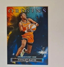 2023 Panini WNBA Origins Blue #68 Tiffany Hayes #4/75 Connecticut Sun Star