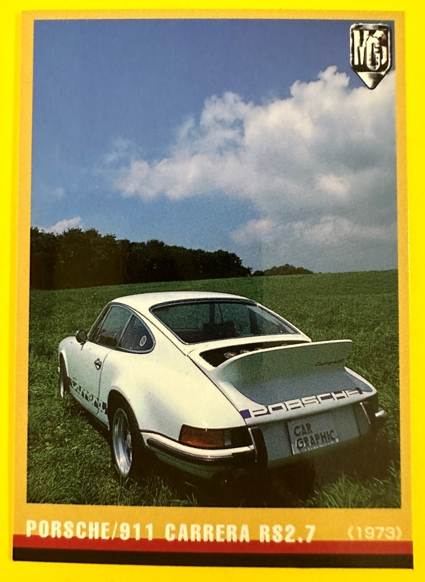 その他 PORSCHE 911 CARRERA RS 2.7 Card Exc PORSCHE/911 CARRERA RS2.7 1973 Tsukuda Motor Car Collection Card