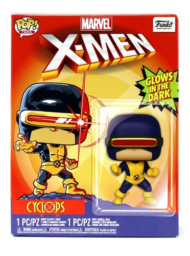 Funko Pop Cyclops X-Men Vinyl Figure #502 and T-Shirt Size L Gamestop Exclusive