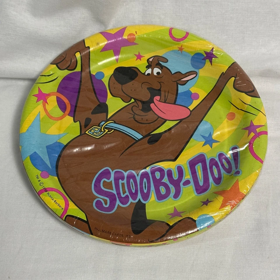 Servilletas Platos Scooby Doo Party Express Nuevo de Lote Antiguo Sellado De Colección 1998 Cartoon Network Foto 3 de 4